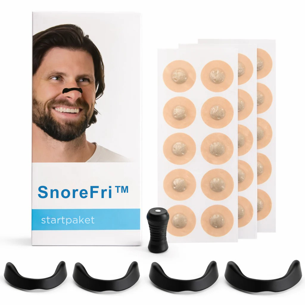 SnoreFri™ magnetiska näsklämmor – Äntligen kan du sova lugnt igen