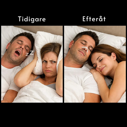 SnoreFri™ magnetiska näsklämmor – Äntligen kan du sova lugnt igen